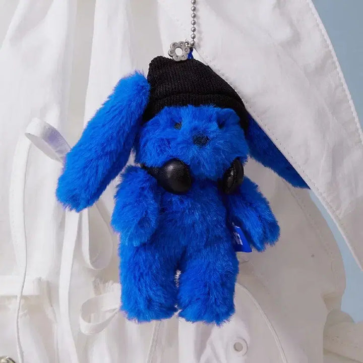 NJ X 꼴레 퍼리 버니 플러시 키링 (TIDE BLUE)