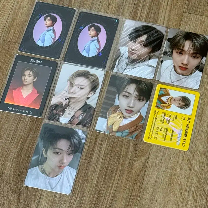 엔시티드림 지성 레조넌스 pt.1 pt.2 포카 아이디카드 미공포 일괄