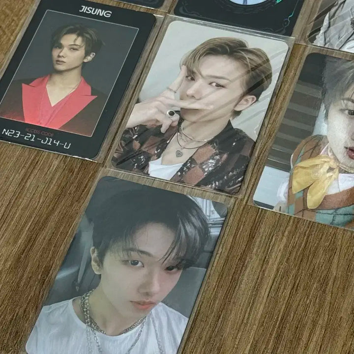 엔시티드림 지성 레조넌스 pt.1 pt.2 포카 아이디카드 미공포 일괄