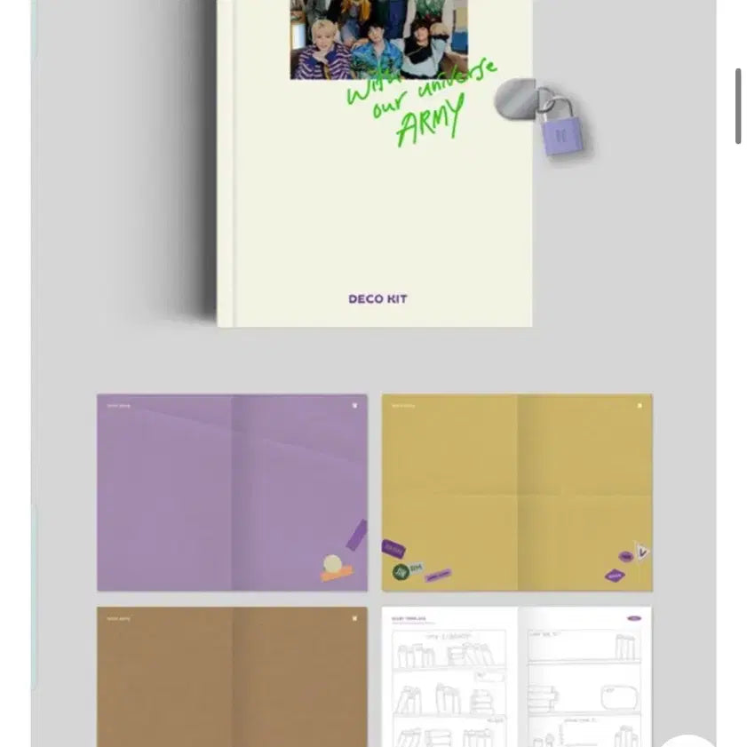 방탄소년단 데코 키트 (DECO KIT)