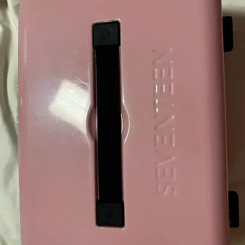 세븐틴 파오럽 캐리어 러기지백 핑크 양도