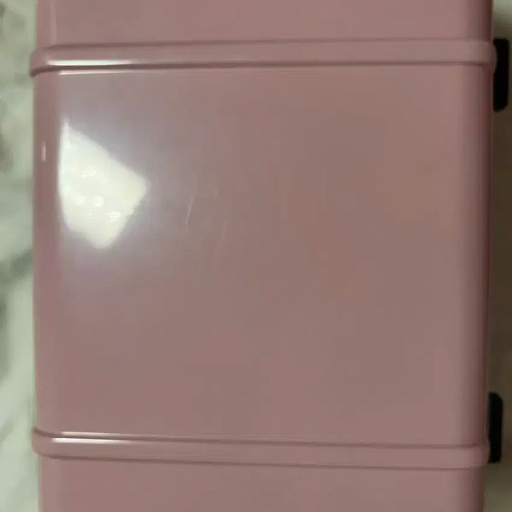 세븐틴 파오럽 캐리어 러기지백 핑크 양도