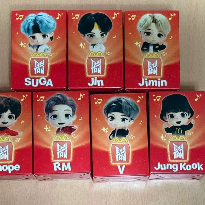 방탄소년단 타이니탄 피규어 (멤버별)