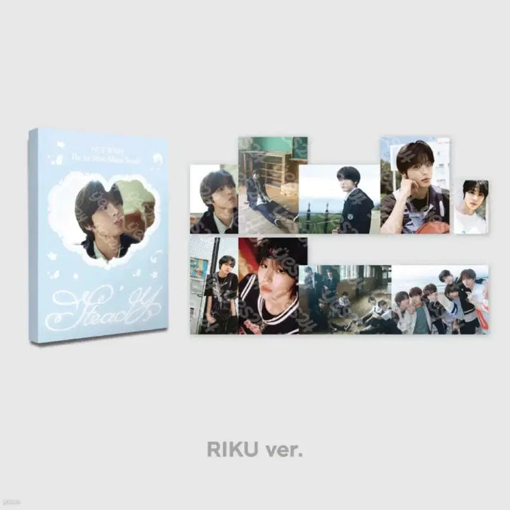 엔시티 위시 리쿠 스테디 포스트 카드 세트