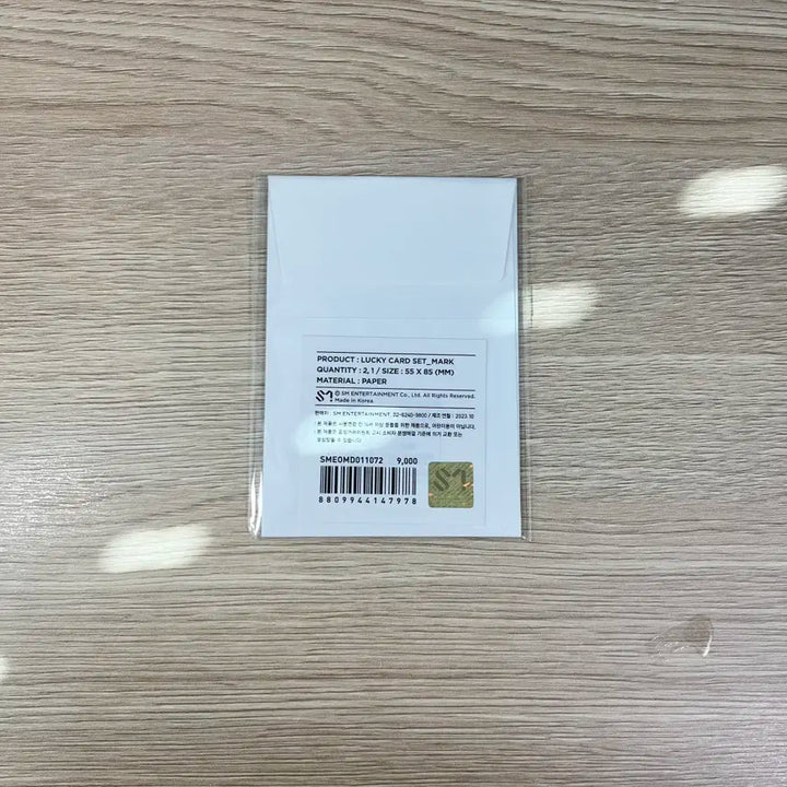 NCT DREAM 엔시티드림 마크 7주년 럭키카드 미개봉 새상품