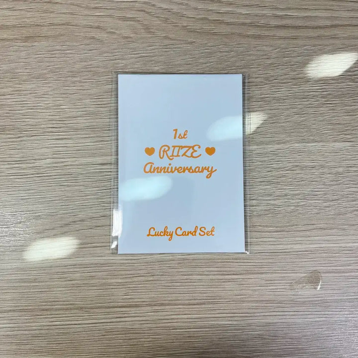 RIIZE ANTON 라이즈 앤톤 1주년 럭키카드 미개봉 새상품