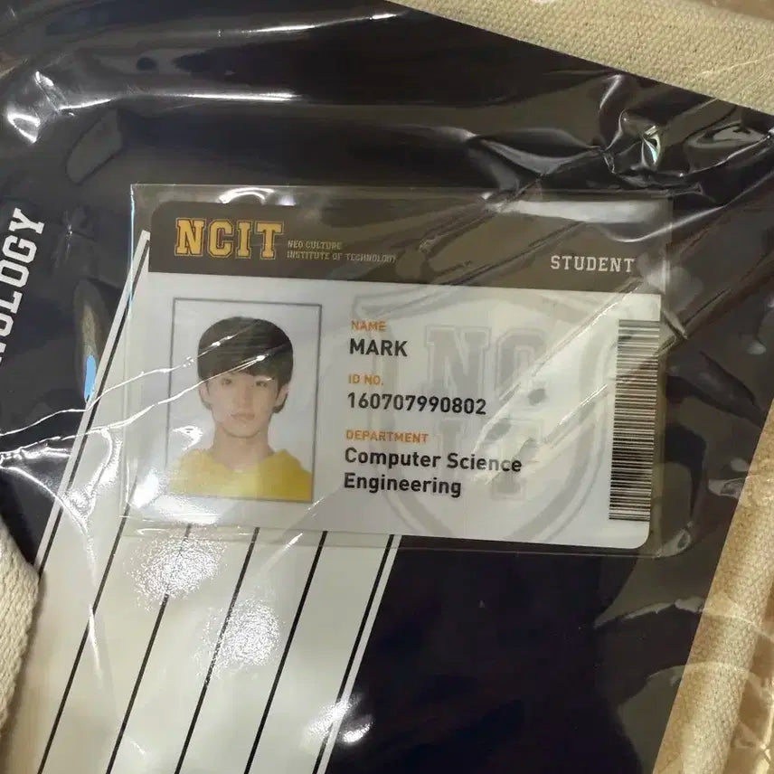 엔시티 NCT 127 NCIT 캠퍼스 세트 에코백 노트 ID카드 마크