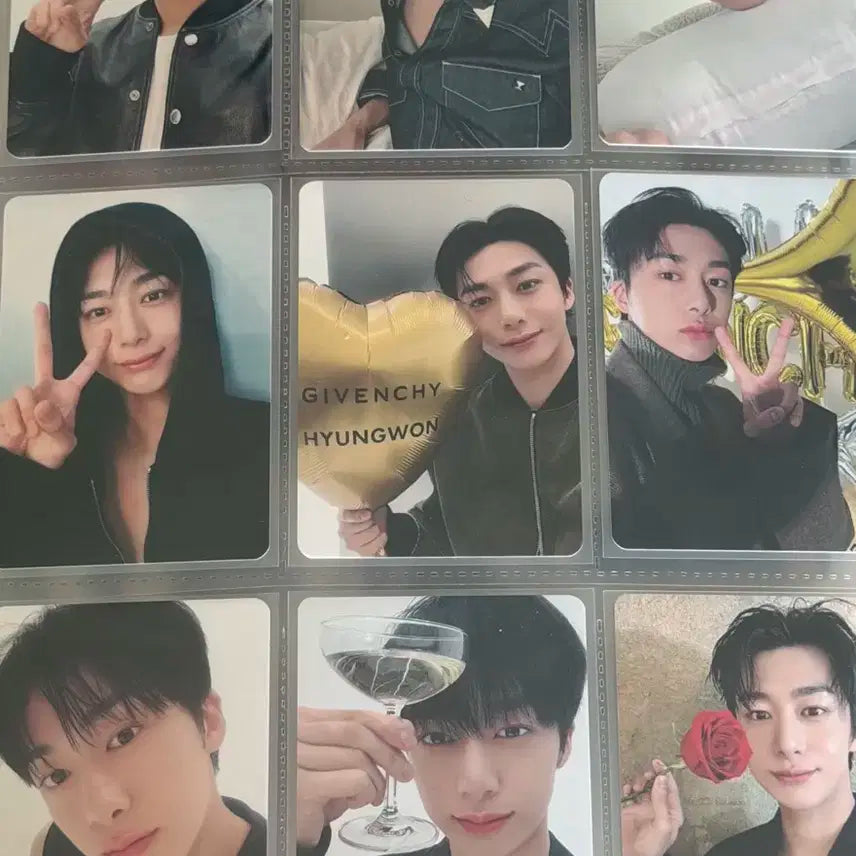 몬스타엑스 형원 지방시 뷰티 포토카드 일괄 양도