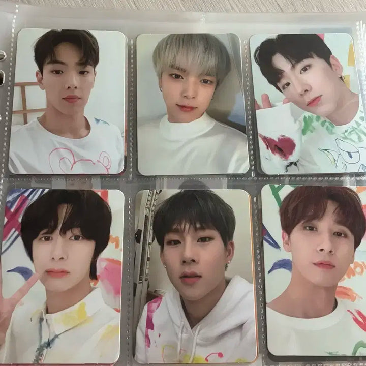 몬스타엑스 2020 시즌그린팅 포카 일괄