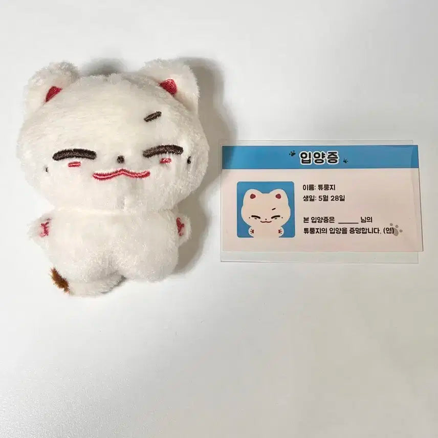 튜룽지 석매튜 10cm 사막여우 인형 제로베이스원 제베원