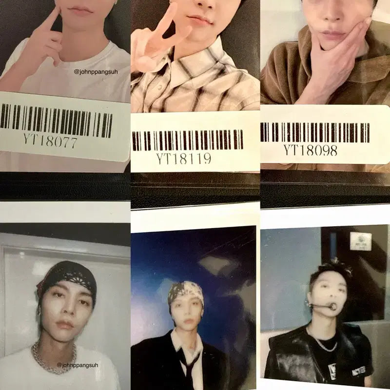 KMS 삐그덕 영통 쟈니 포카 풀셋 드볼