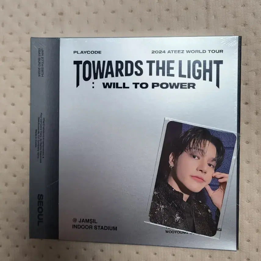 에이티즈 Towards the light 플레이코드 DVD