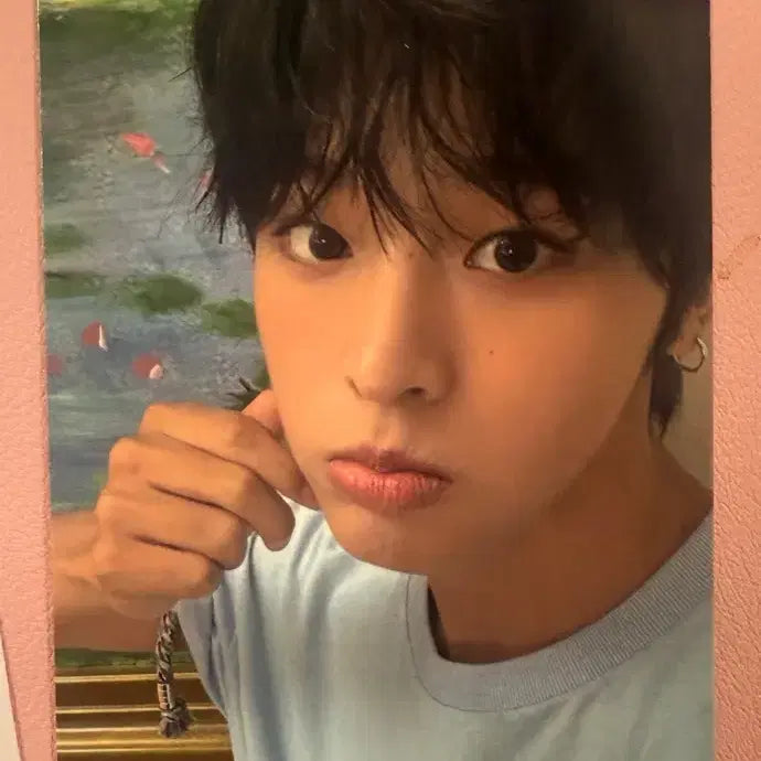 NCT위시 리쿠 컬러 에버라인 포카