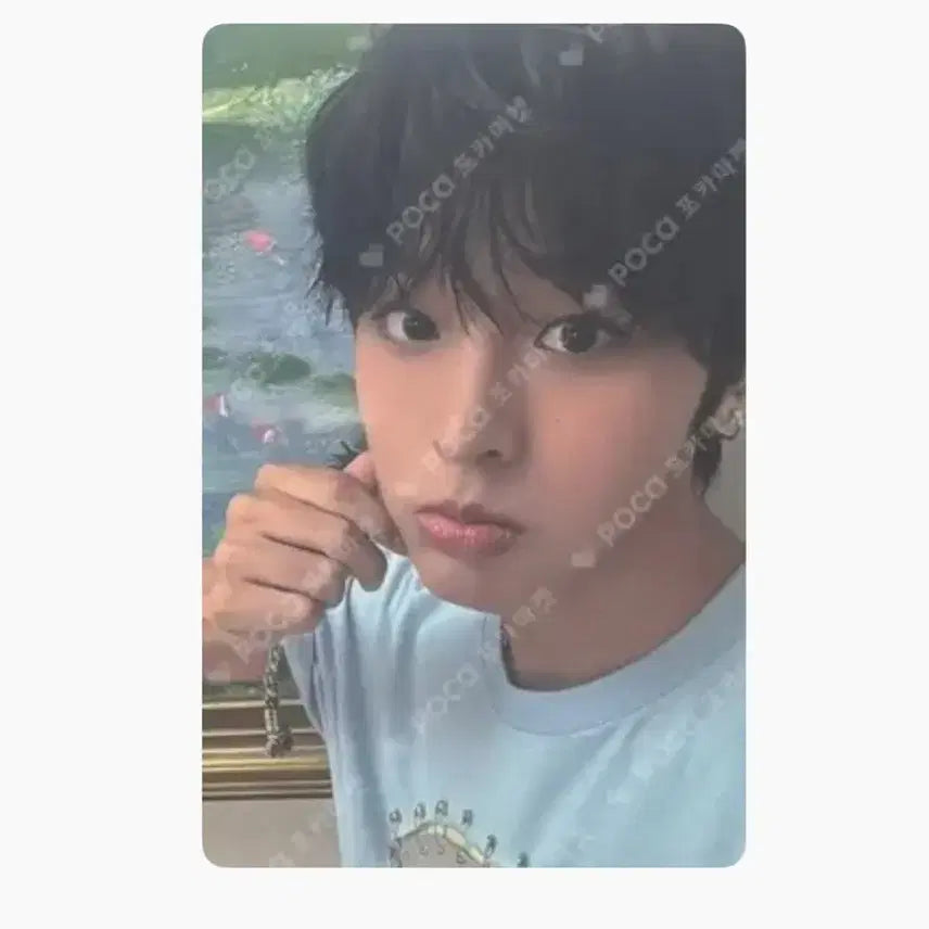 NCT위시 리쿠 컬러 에버라인 포카