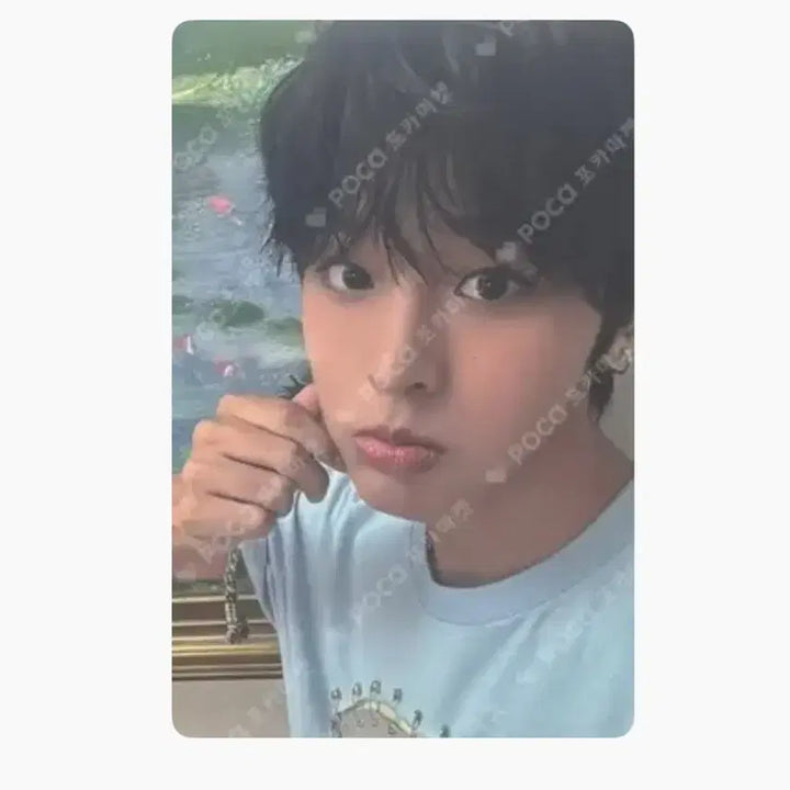 NCT위시 리쿠 컬러 에버라인 포카