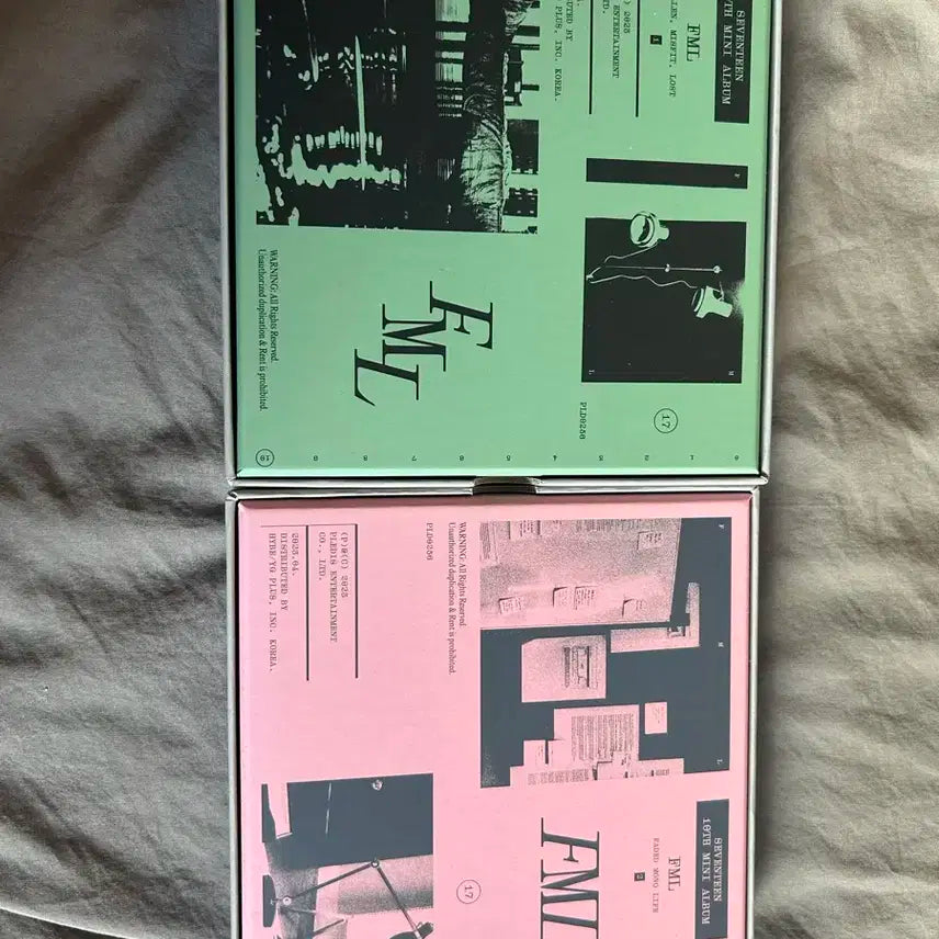 세븐틴 FML 앨범 (Fallen/Faded)