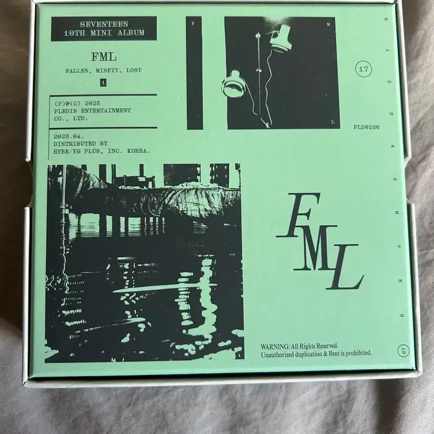 세븐틴 FML 앨범 (Fallen/Faded)