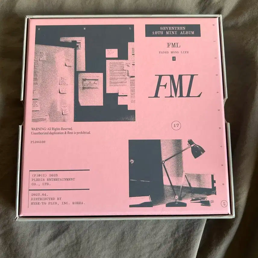 세븐틴 FML 앨범 (Fallen/Faded)