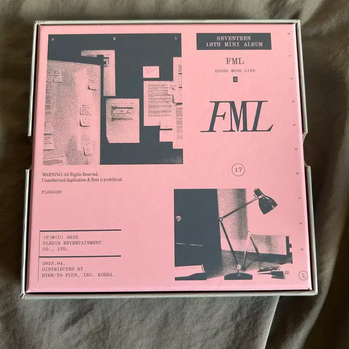 세븐틴 FML 앨범 (Fallen/Faded)