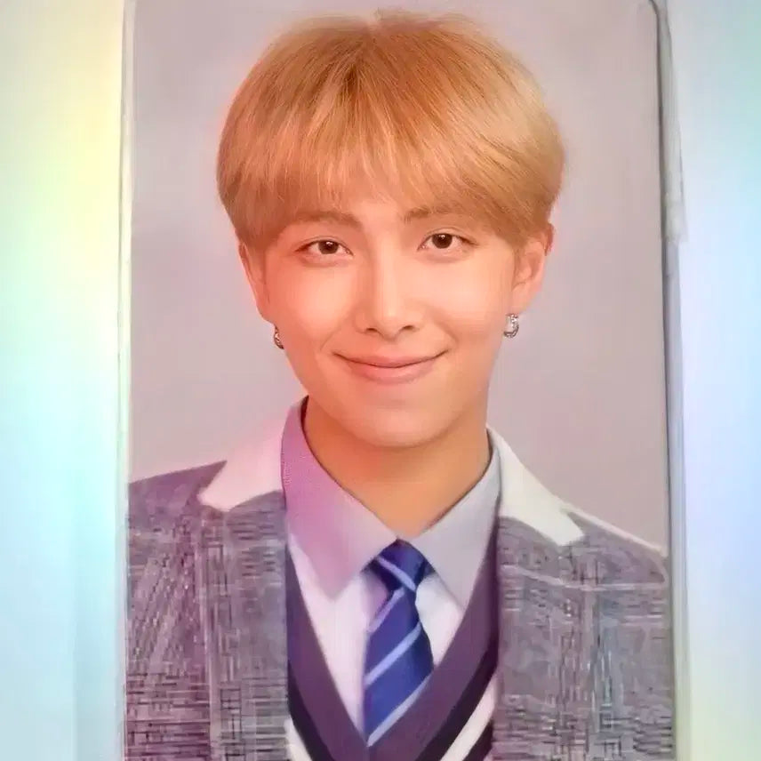 방탄 알엠 교복 포카