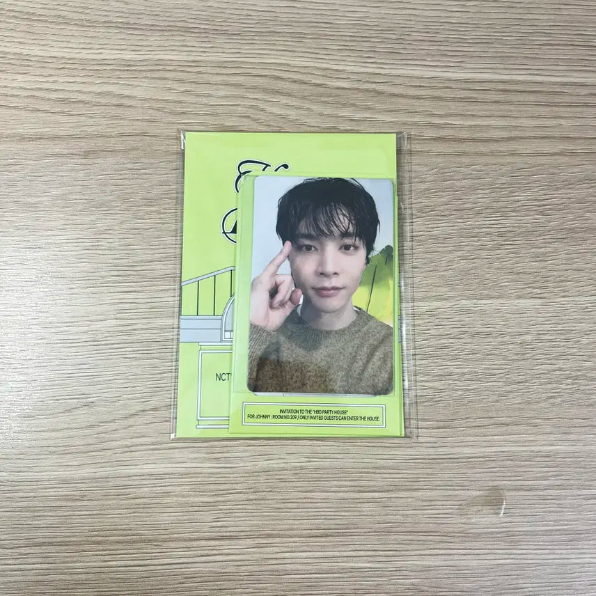 엔시티 쟈니 벌스데이 파티 카드 생일 포카 포토카드 미개봉 새상품