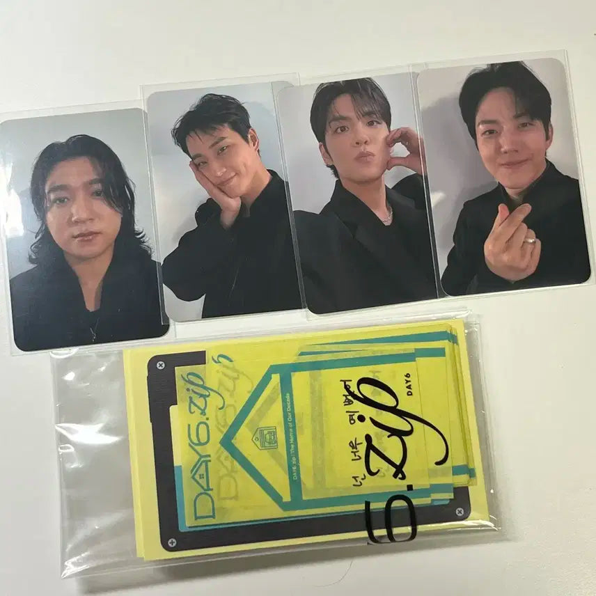 데이식스 팝업 데이식스 집 포카 컨페티 카드 일괄 양도합니다