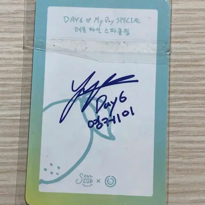 데이식스 영케이 소울컵 포카 1주차