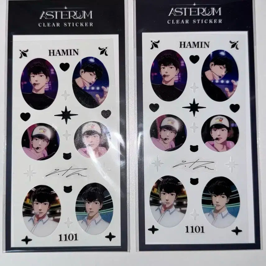 플레이브 하민 애니플러스 특전 스티커