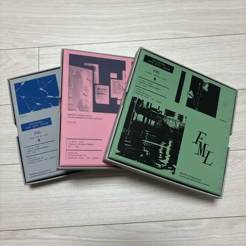 급처) 세븐틴 FML 앨범 일괄 판매
