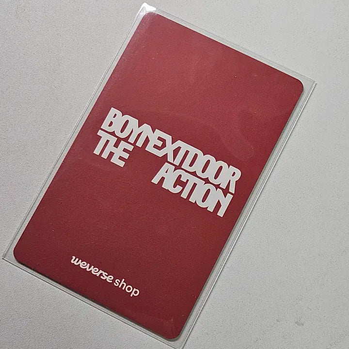 보넥도 명재현 디액션 위버스 일반반 특전 미공포 양도