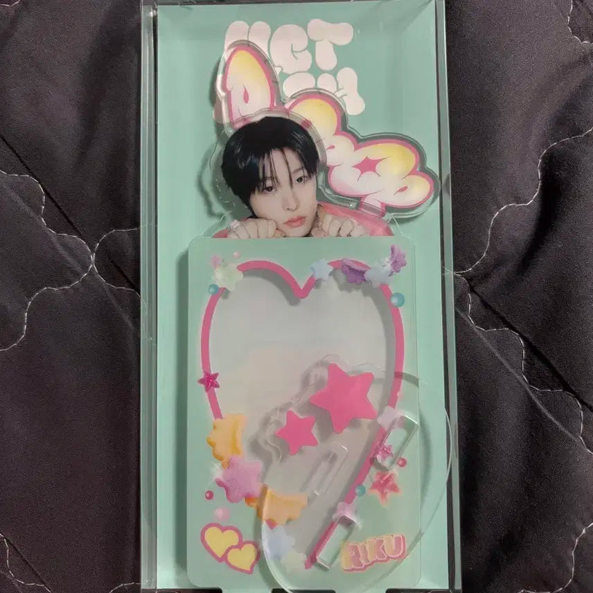 (미개봉) 엔시티 위시 리쿠 팝팝 아크릴 스탠드 포토카드 세트 양도