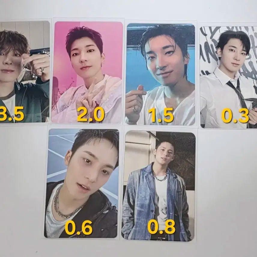 세븐틴 특전 및 포카 원우 민규 양도