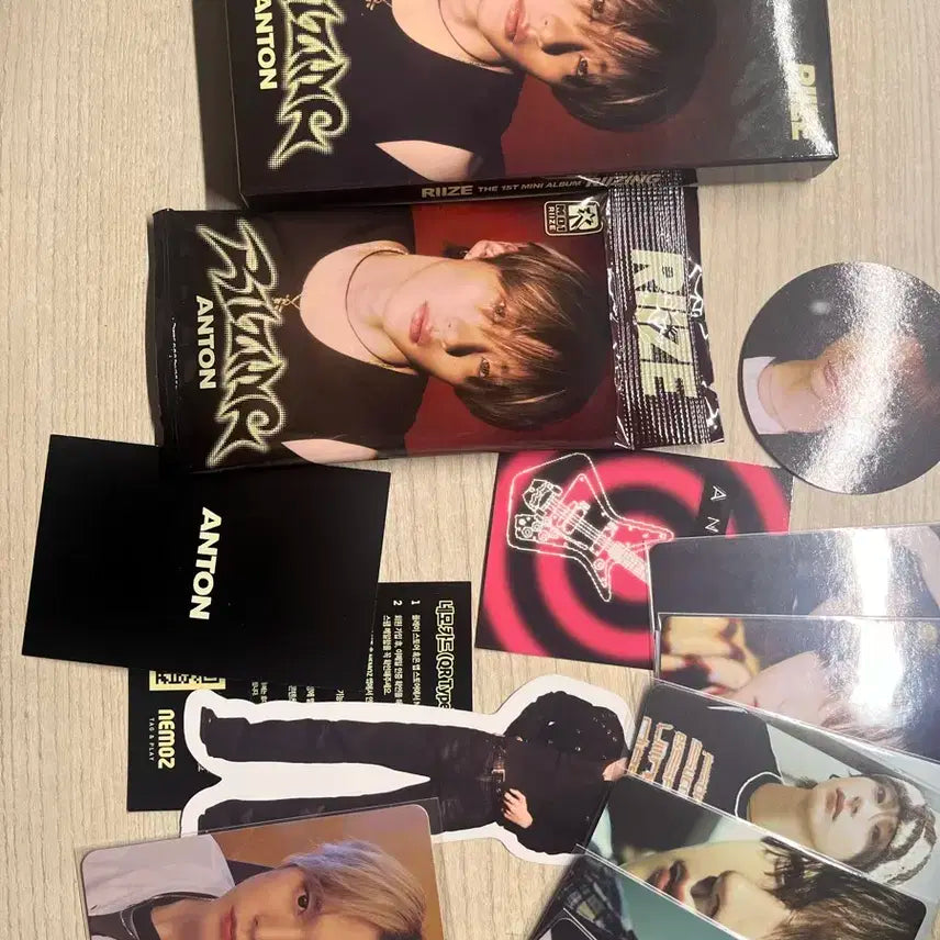 앤톤 붐붐베 포토팩 개봉앨범 판매 풀구성