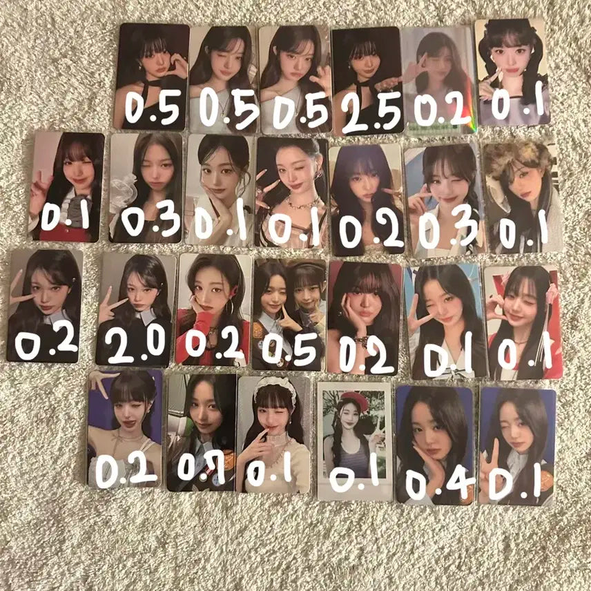 아이브 포카 판매 (뒤에 사진 많아요!!)