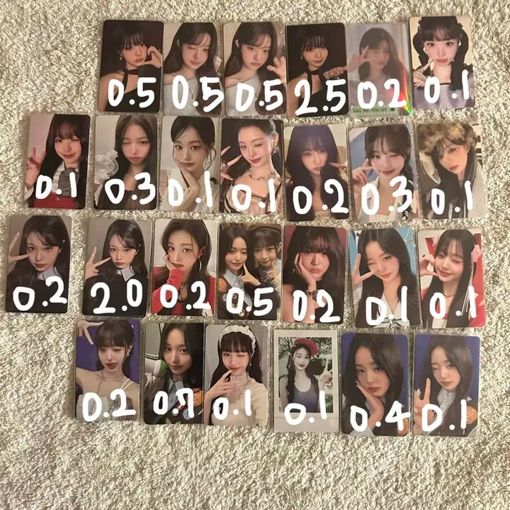 아이브 포카 판매 (뒤에 사진 많아요!!)