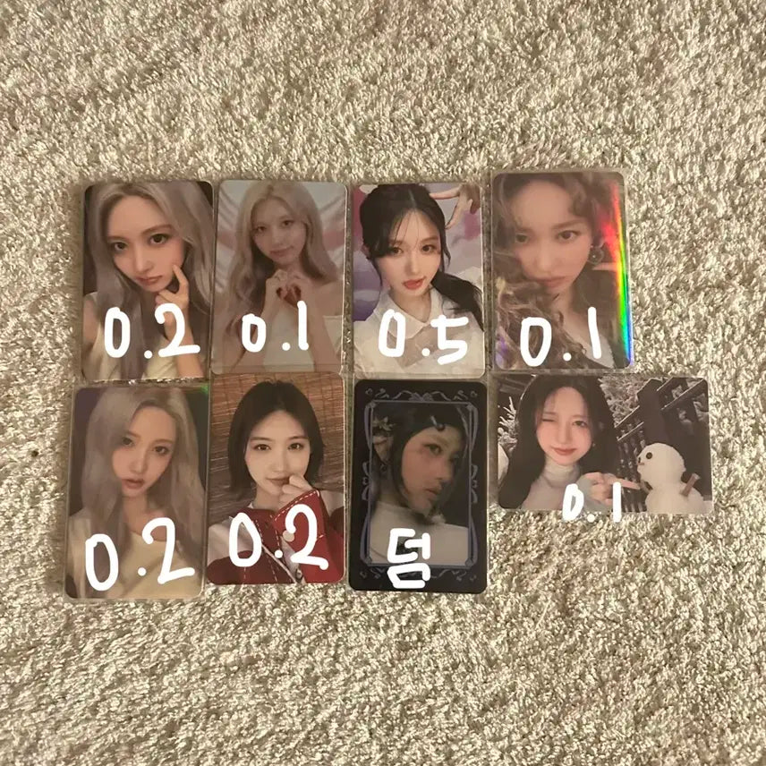 아이브 포카 판매 (뒤에 사진 많아요!!)