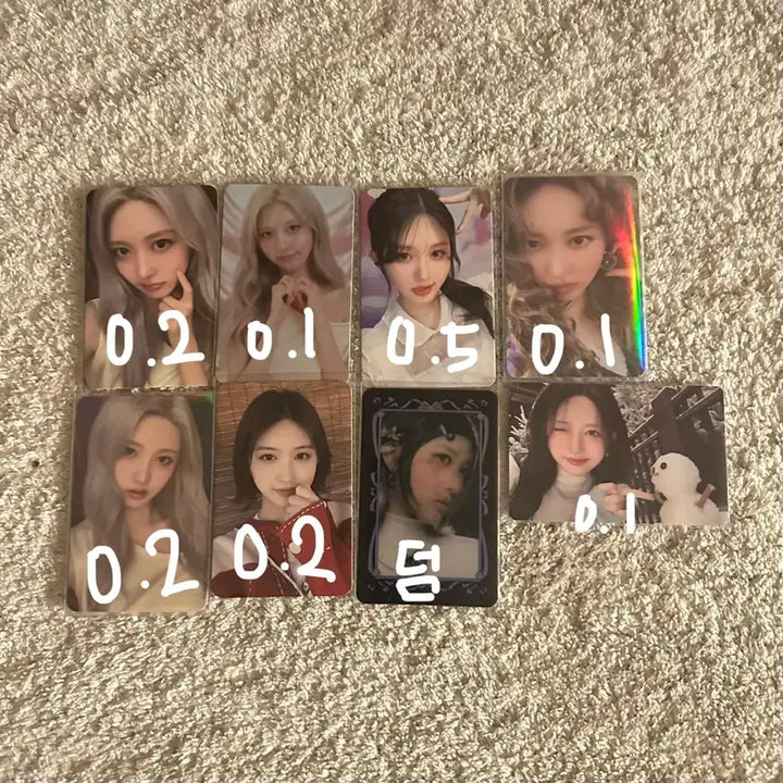 아이브 포카 판매 (뒤에 사진 많아요!!)