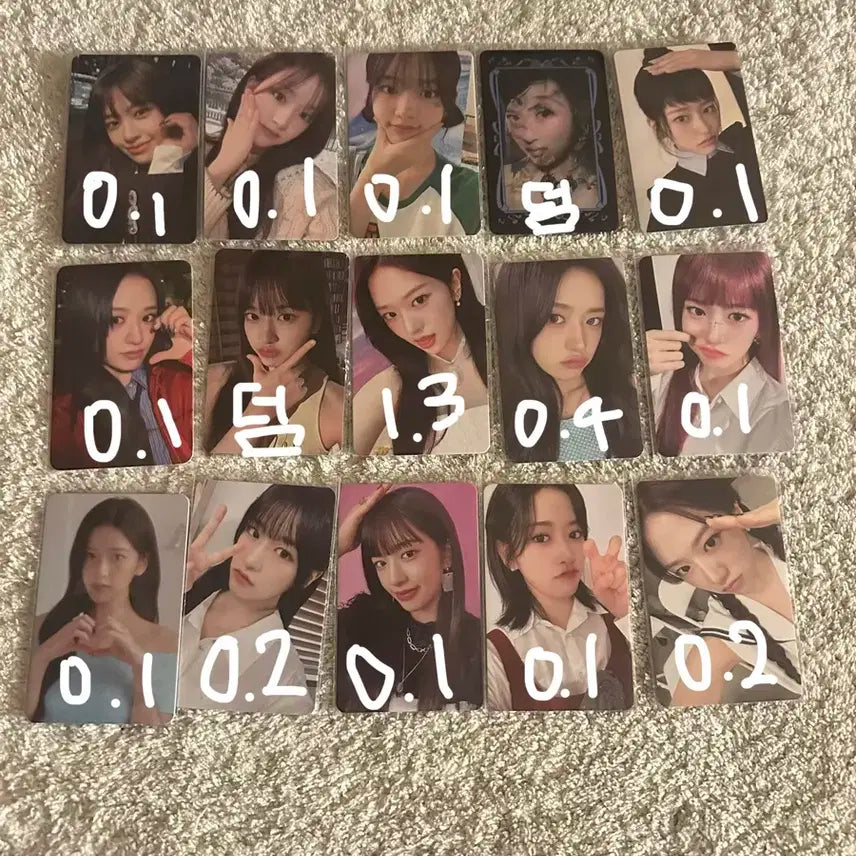 아이브 포카 판매 (뒤에 사진 많아요!!)