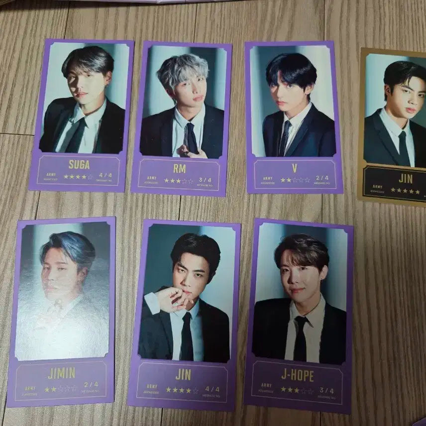 일괄) 방탄 bts 방방콘 포카 메세지포카 진 인더숲 포카 급처