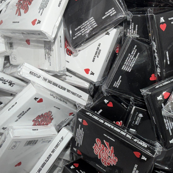 현물2장1세트) 킥플립 처음 불러보는 노래 플랫폼 버전 미개봉 앨범