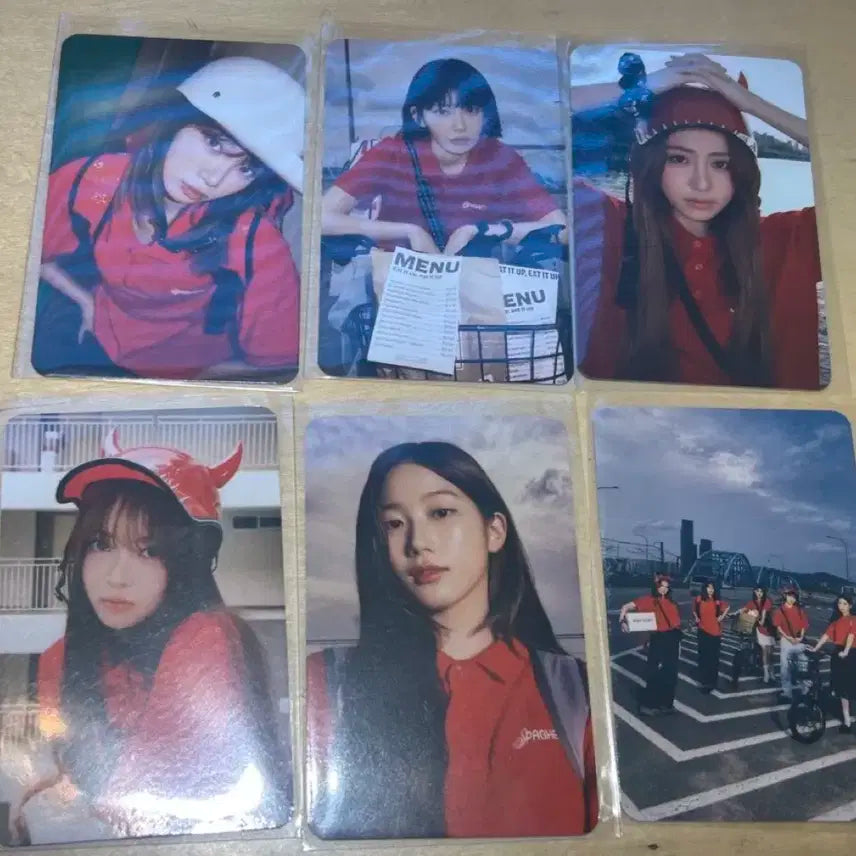 르세라핌 스파게티 사운드웨이브 오프라인 특전 포카 일괄