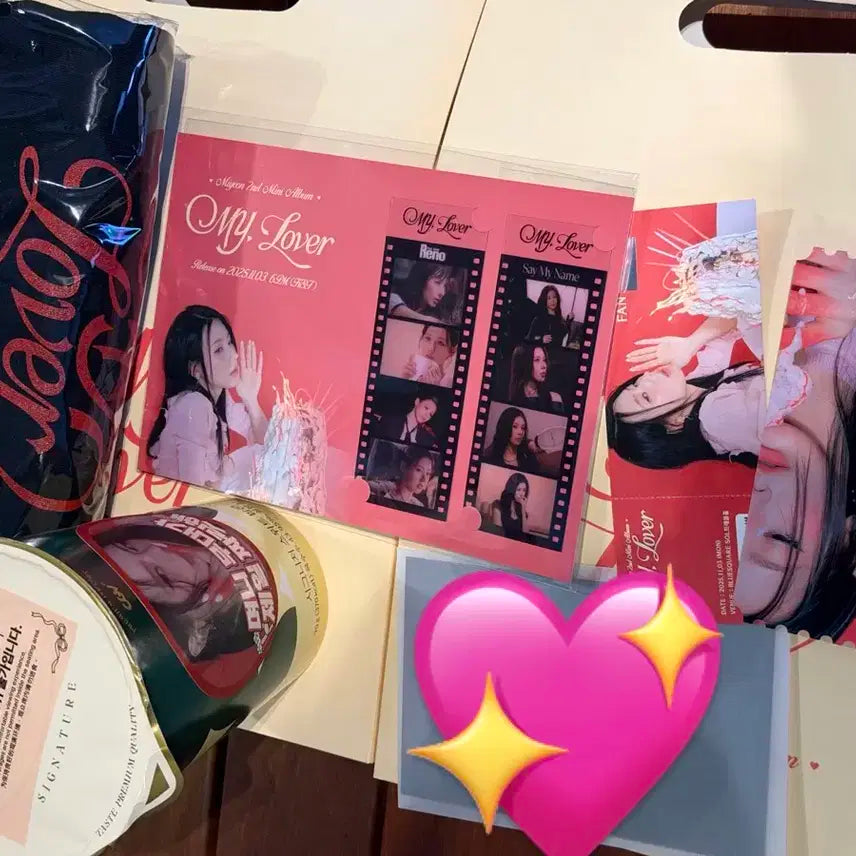 아이들 미연 미니2집 쇼케이스 스페셜 특전 입장 키트