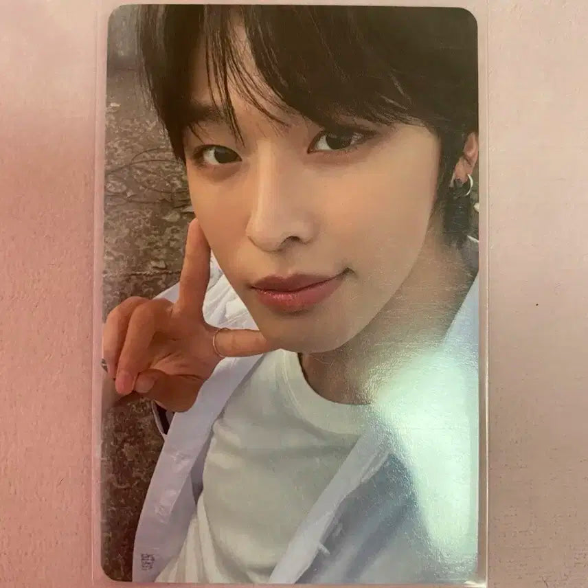 엔시티위시 컬러 초회한정반 리쿠 포토카드 베이비블루 교복 포카 양도 나눔