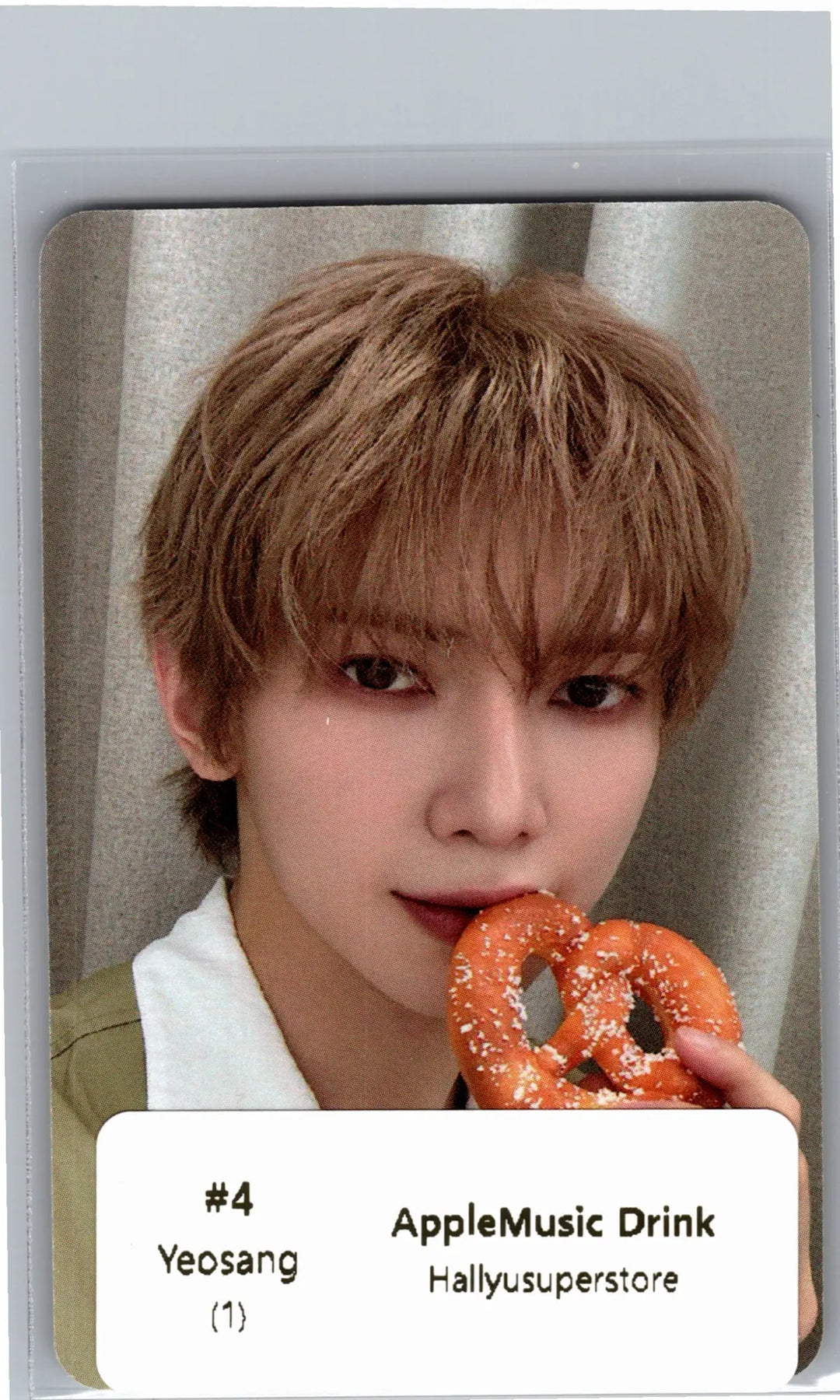 ATEEZ "GOLDEN HOUR : Part.5" - Apple Music Drink Event Photocard [26.06.29]