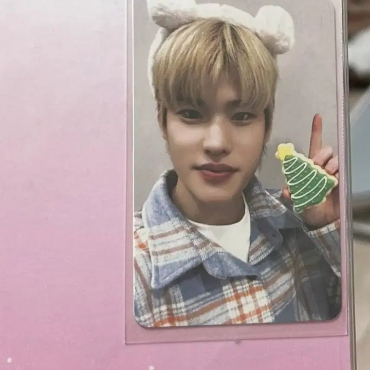 라이즈 소희 핑크 크리스마스 아크릴 스탠드