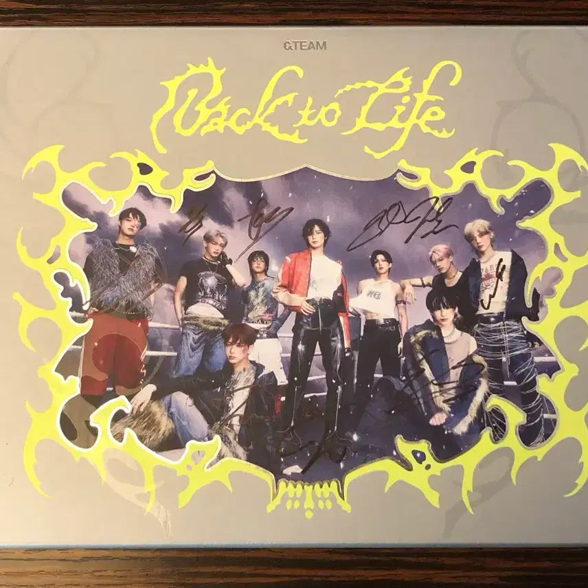 엔팀 (&team) 친필싸인앨범