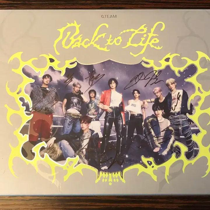 엔팀 (&team) 친필싸인앨범