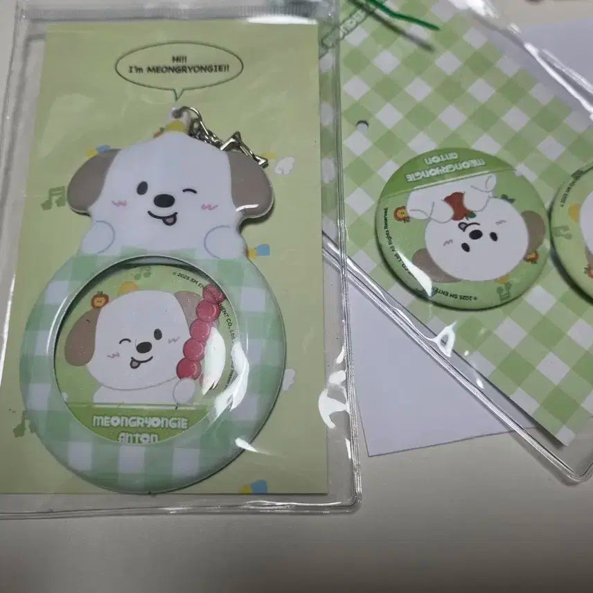 라이즈 상하이 캔뱃지 앤톤 멍룡이