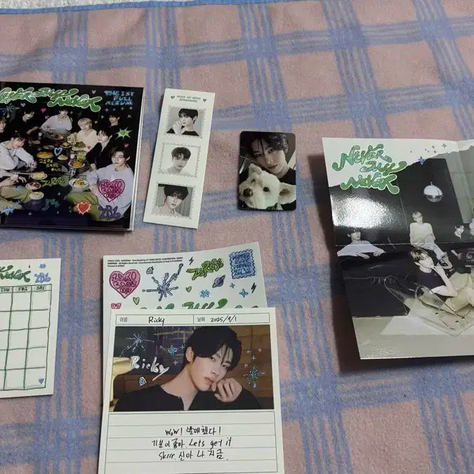 제베원 제로베이스원 정규 1집 풀세트 앨범 디지팩 리키