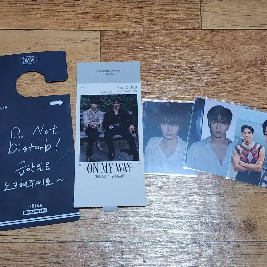 셔누 형원 전시회 on my way 포토카드